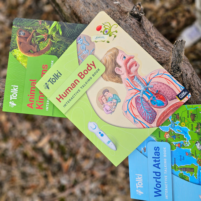Tolki Book Human Body STEM Kid’s Book 6yrs+
