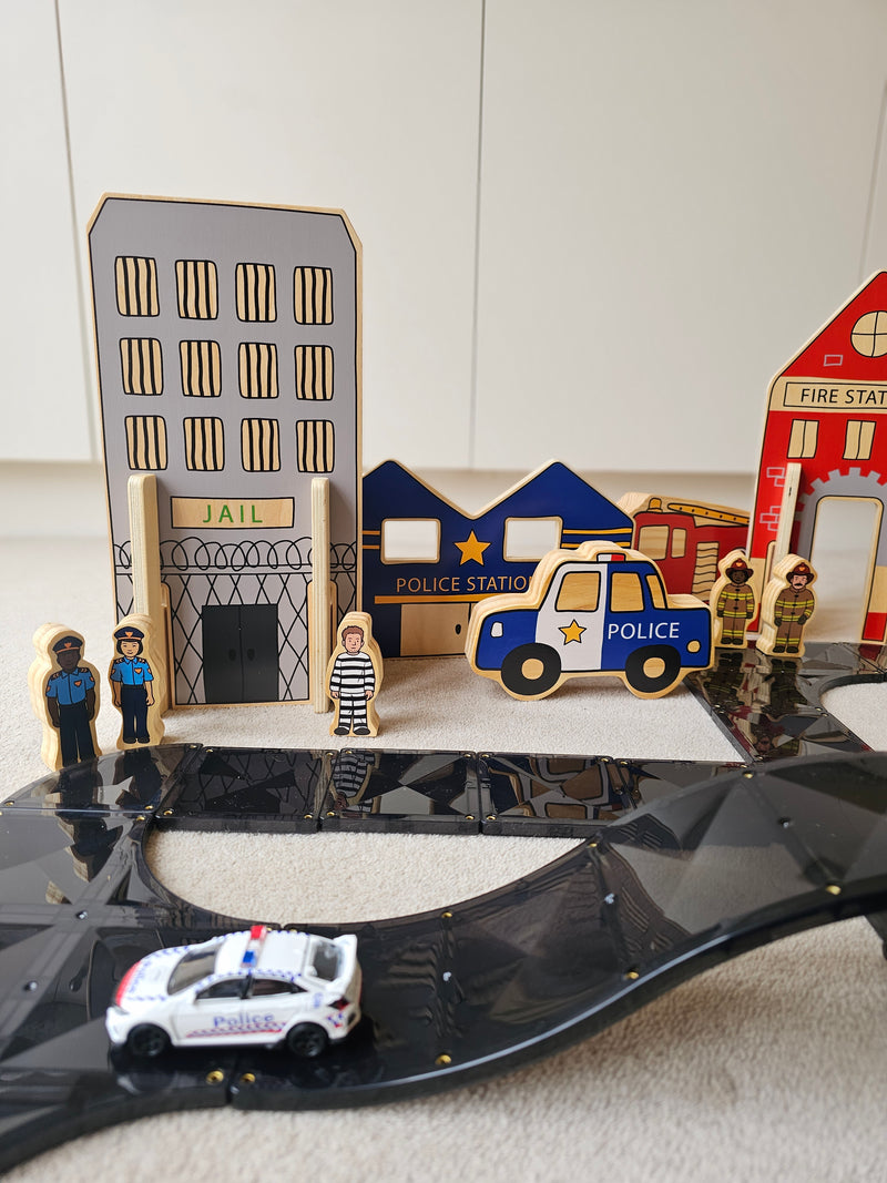 The Freckled Frog The Happy Architect - Emergency Set Pretend & Imaginative Play Toddlers Gifts Idea Best Seller Most Loved in Store 2yrs+