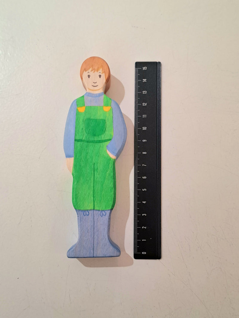 Holztiger Farmer Male Wooden Figures 3yrs+