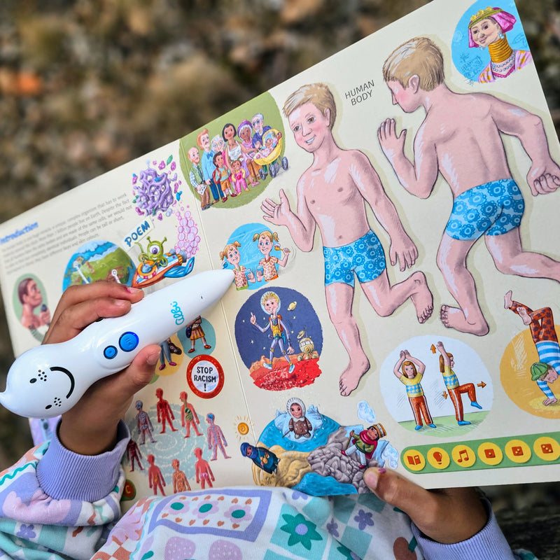 Tolki Book Human Body STEM Kid’s Book 6yrs+