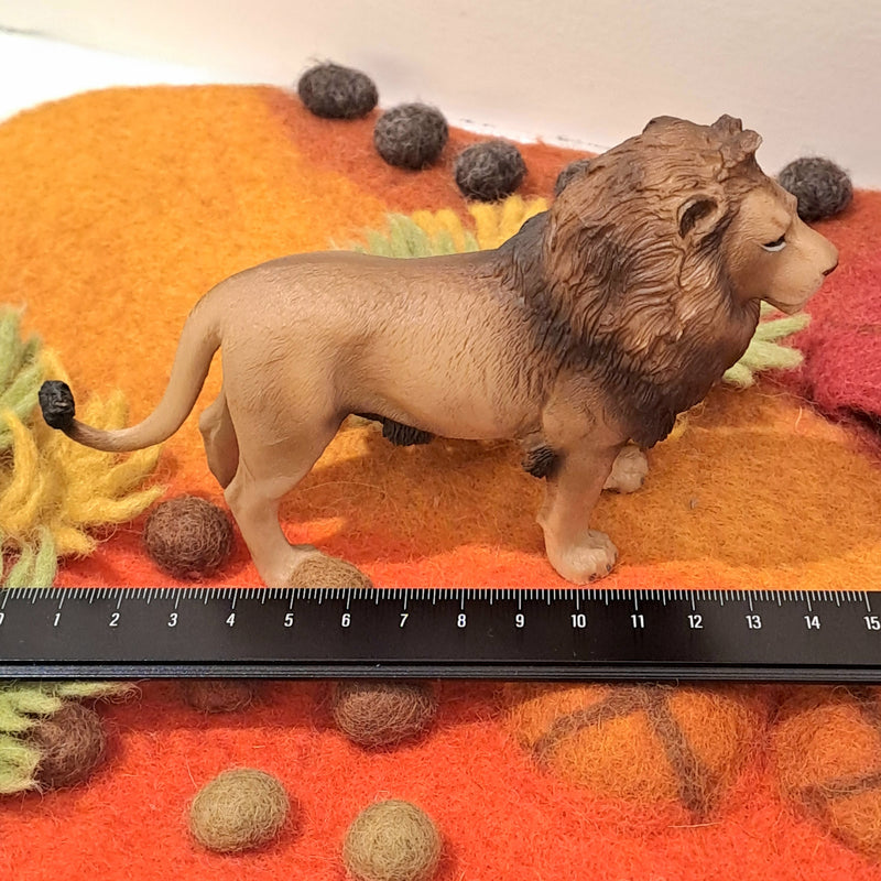 African Lion Figurine by CollectA Large Safari Collection Animal Figurines 3yrs+