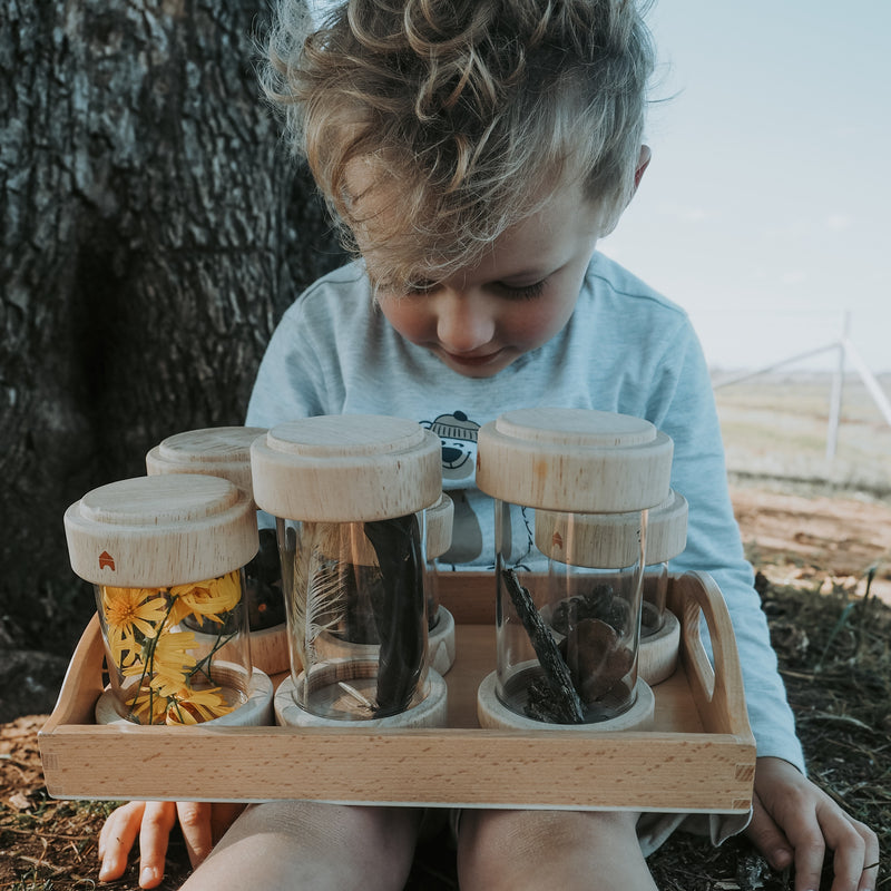 Guidecraft Treasure Tubes Clear 3yrs+