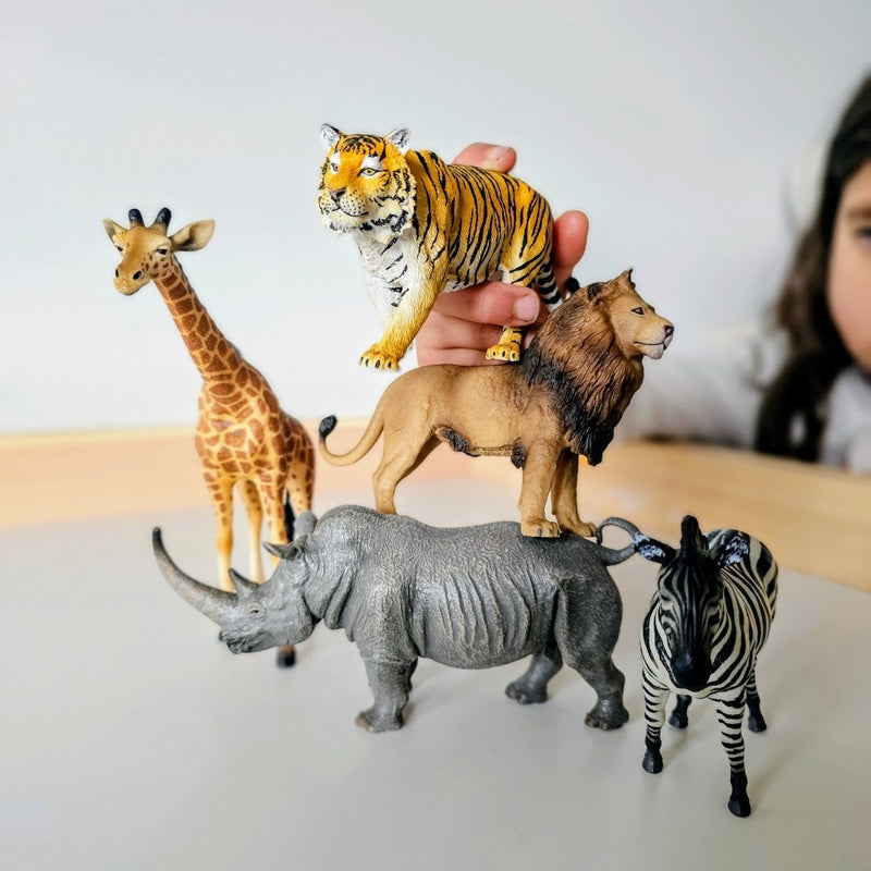 Wild Life Figurine Collection 5pc Gift Set by CollectA Animal Figurines 3yrs+