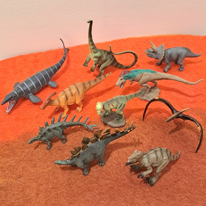 Dinosaur Figurine TubeA Mini Prehistoric Collection Gift Set 10pc by CollectA Animal Figurines 3yrs+