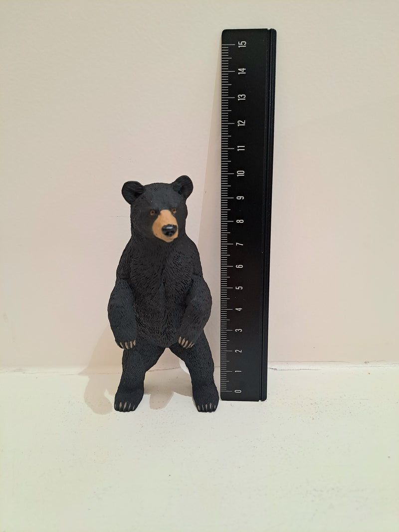 Standing Black Bear Figurine by Safari Ltd Woodland Collection Animal Figurines 3yrs+