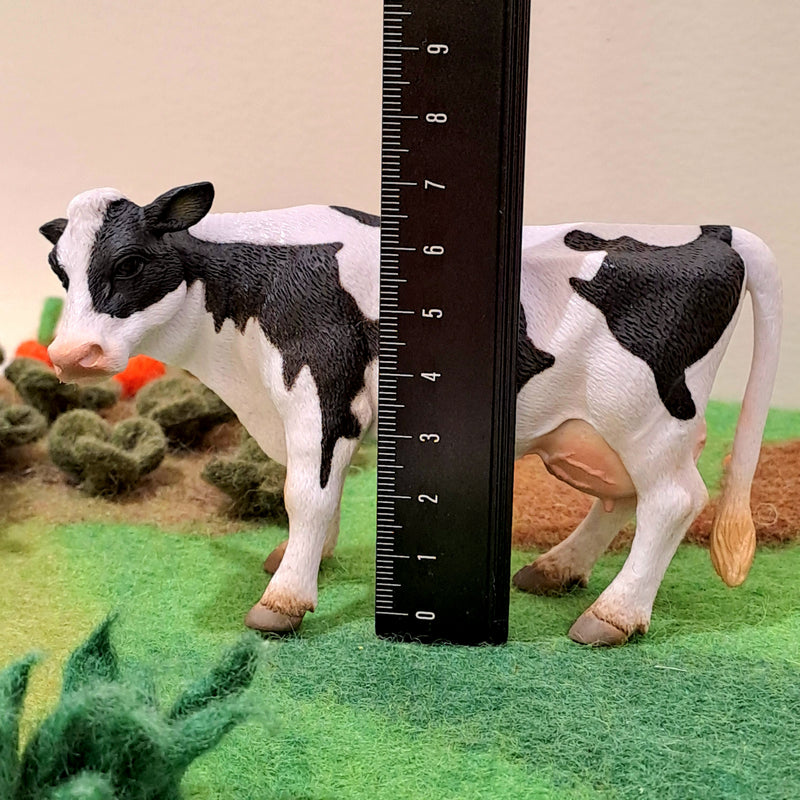 Friesian Cow Figurine by CollectA Large Farm Animal Figurines 3yrs+