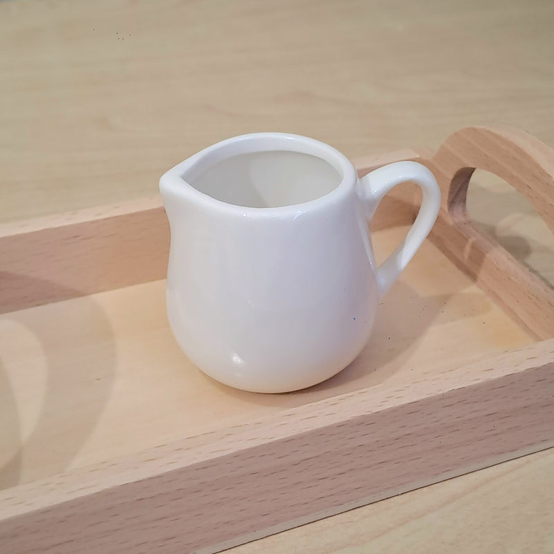 Milk Jug 100ml Porcelain Montessori Practical Life Materials