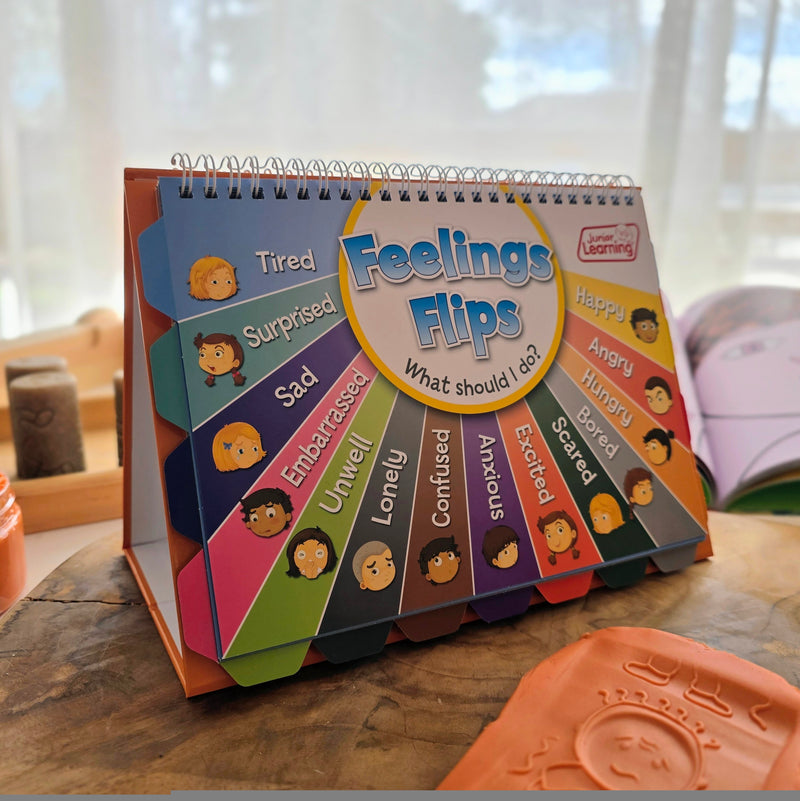 Feelings Flip By Junior Learning Social-Emotional Resources 4yrs+