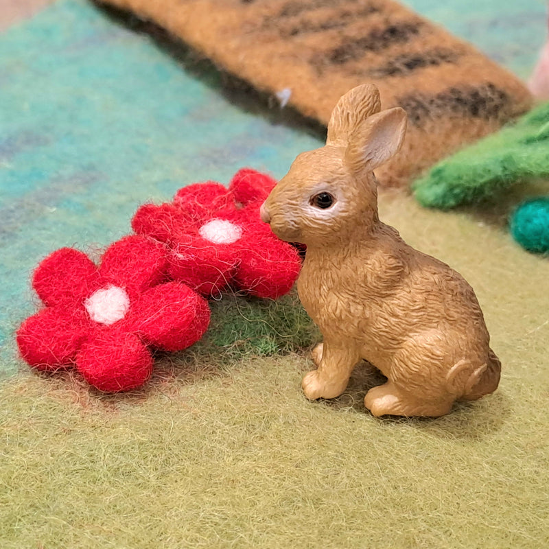 Rabbit Figurine by CollectA Small Woodland & Meadow Collection Animal Figurines 3yrs+