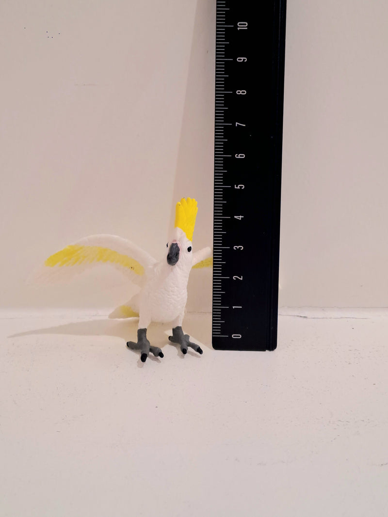 Cockatoo Figurine by Safari Ltd Australian Collection Animal Figurines 3yrs+