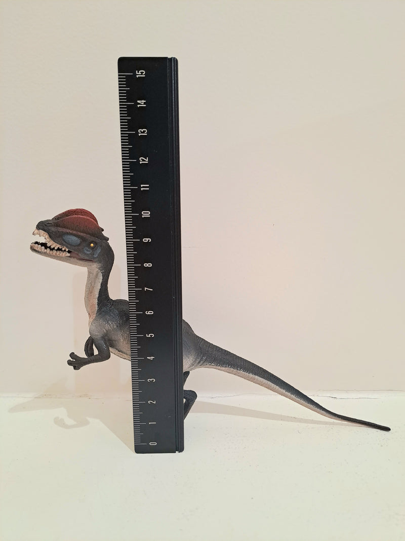 Dilophosaurus Figurine by Safari Ltd Large Dinosaur & Prehistoric World Collection Animal Figurines Dinosaur and Dragon Theme 3yrs+