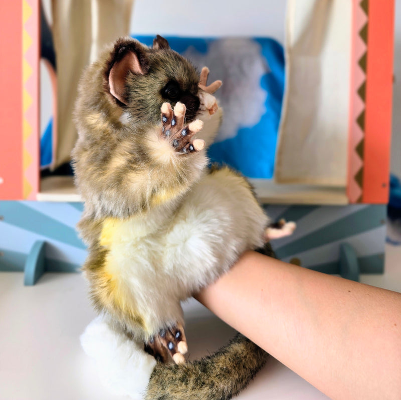 Possum Hand Puppet by Hansa Australian Animals Pretend and Imaginative Play Toy 3yrs+