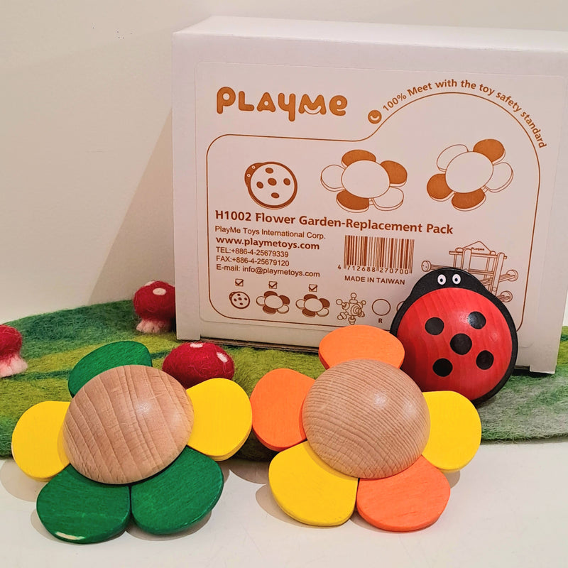 PlayMe The Flower Garden Replacement Parts Baby Toddler Toy 18m+