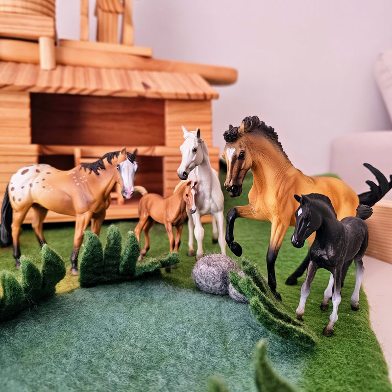 Horses Figurine Collection 5pc Gift Set by CollectA Animal Figurines 3yrs+