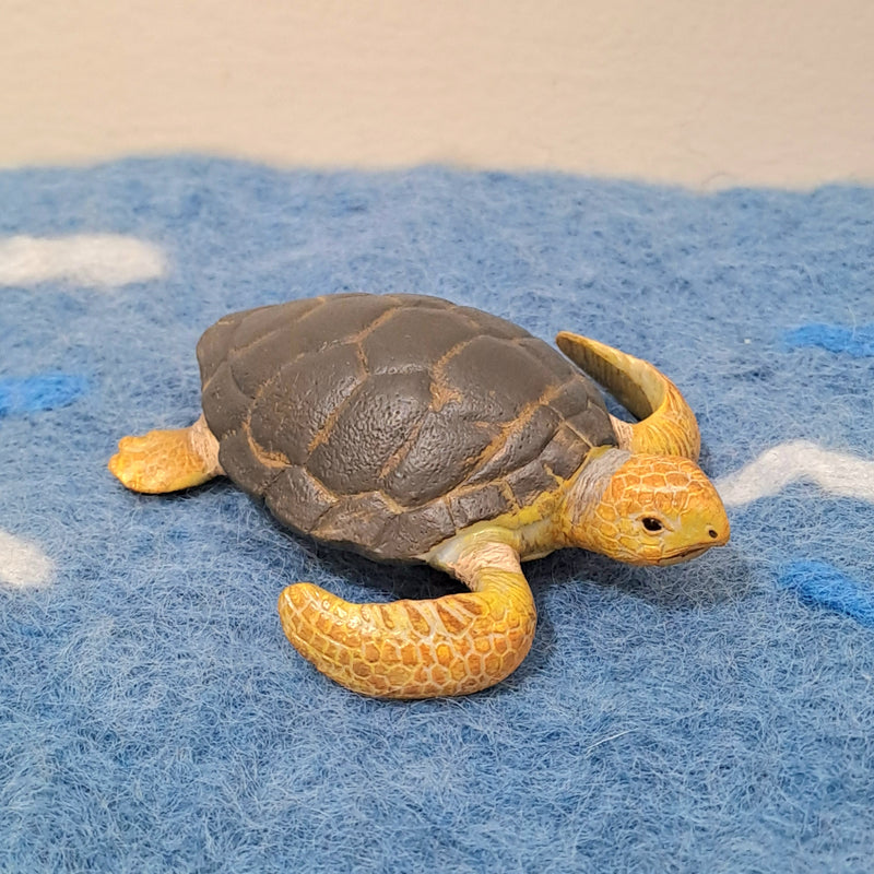 Loggerhead Turtle Figurine by CollectA Medium Sea Life Collection Animal Figurines 3yrs+