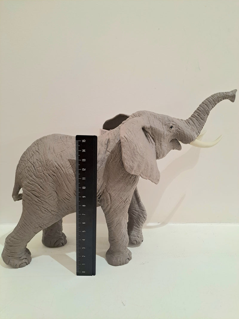 African Elephant Figurine by Safari Ltd Extra Large Safari Collection Animal Figurines 3yrs+
