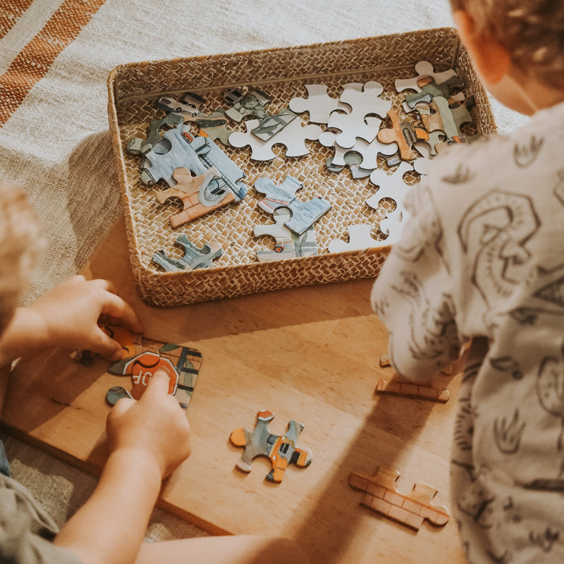 Adored Illustrations The Incredible Puzzle 31x23cm Cognitive Developmental Toys for Toddlers 3yrs+