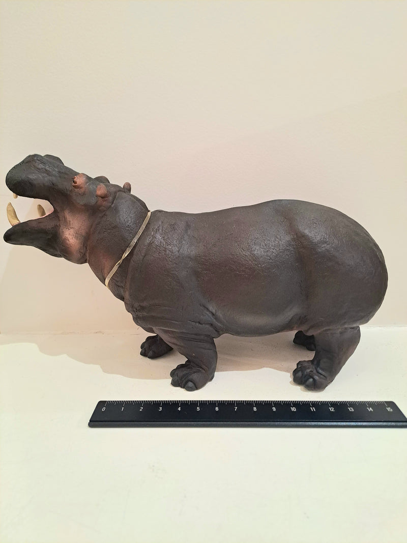 Hippopotamus Figurine by Safari Ltd Extra Large Safari Collection Animal Figurines 3yrs+