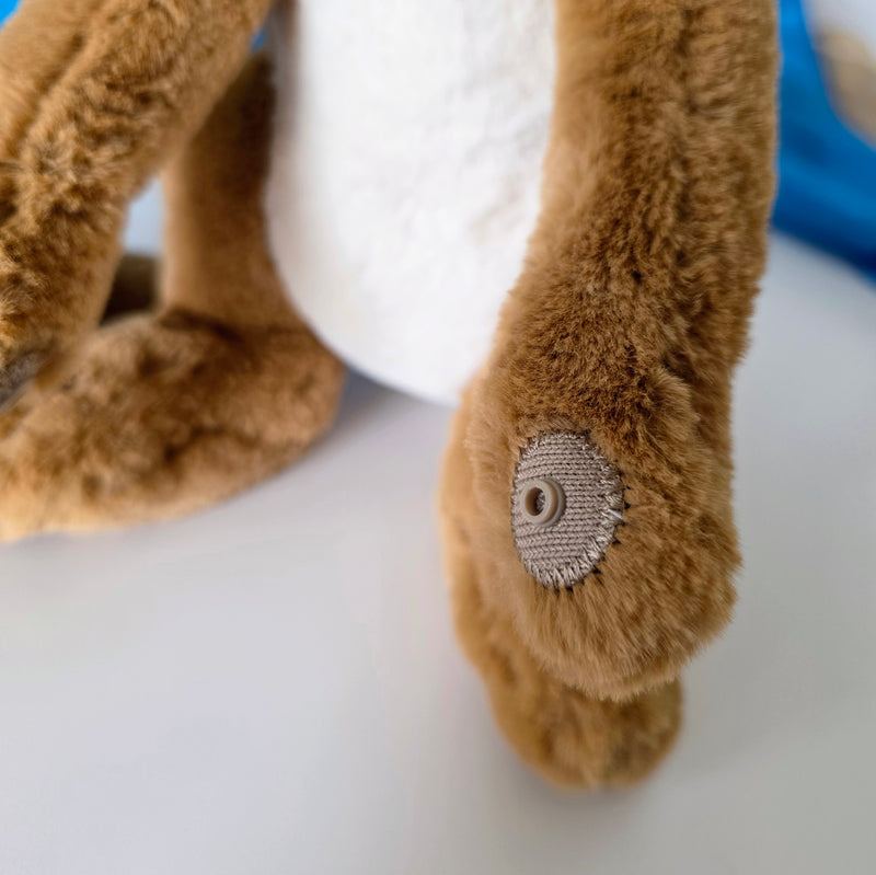 Eco Kangaroo Toy Mum & Baby Plush Toys for 3yrs+