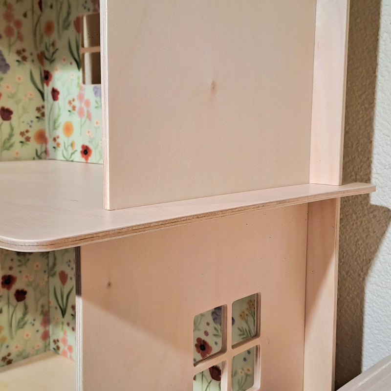 Wooden Doll House Meadow by Milin Toys Pretend & Imaginative Play 3yrs+ (Bulky Shipping)