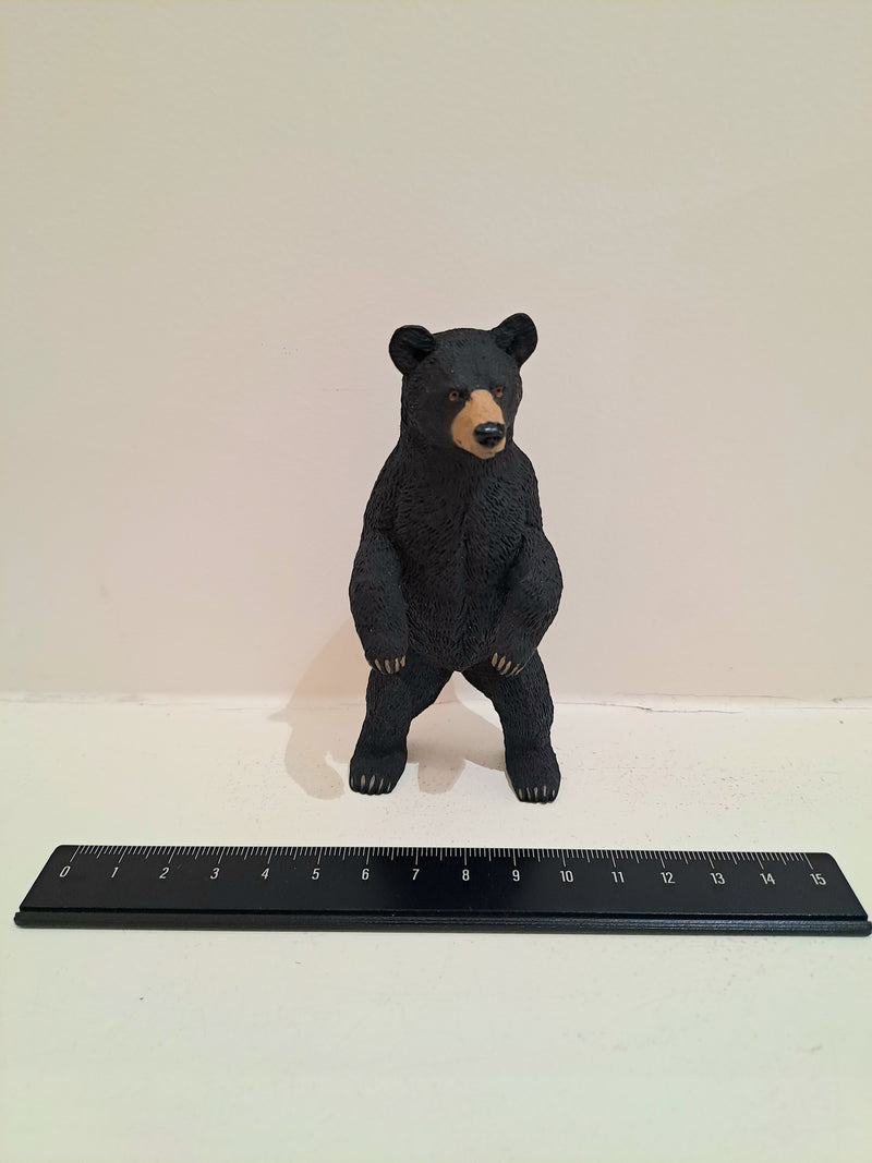 Standing Black Bear Figurine by Safari Ltd Woodland Collection Animal Figurines 3yrs+