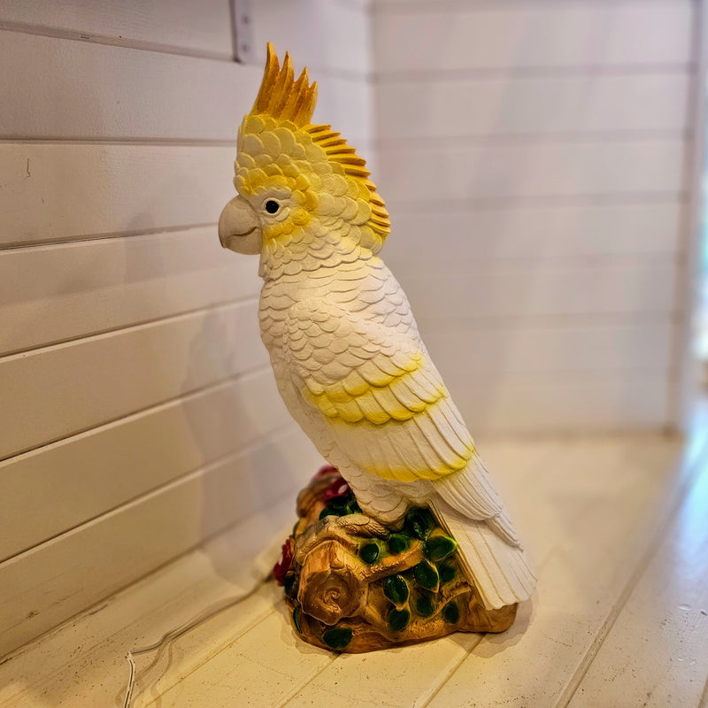 Heico Kids Night Light Cockatoo Lamp with white CORD Room Decor