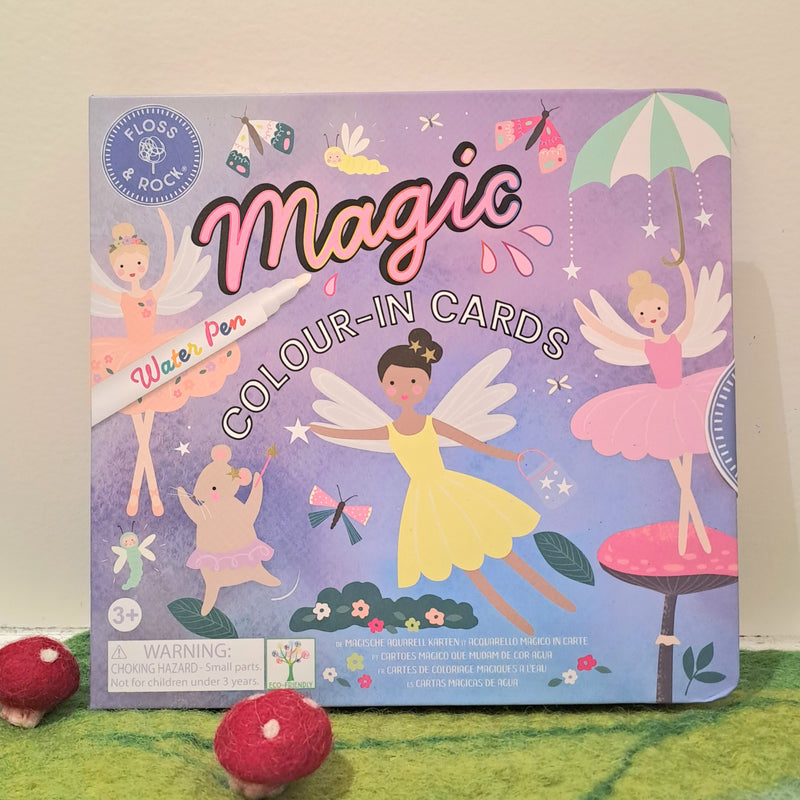 Floss & Rock Magic Water Colouring Enchanted Interactive Book Art and Craft for Kids Travel Toys 3yrs+