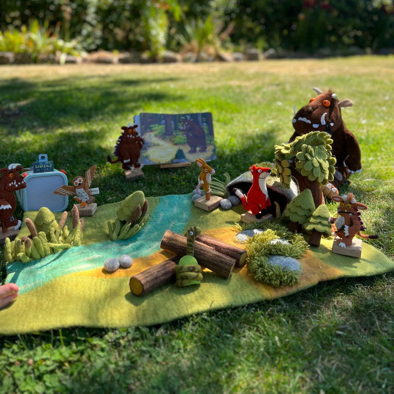 Tara Treasures Felt The Gruffalo Play Mat Playscape 80cm Pretend & Imaginative Play Toys Best Seller 3yrs+