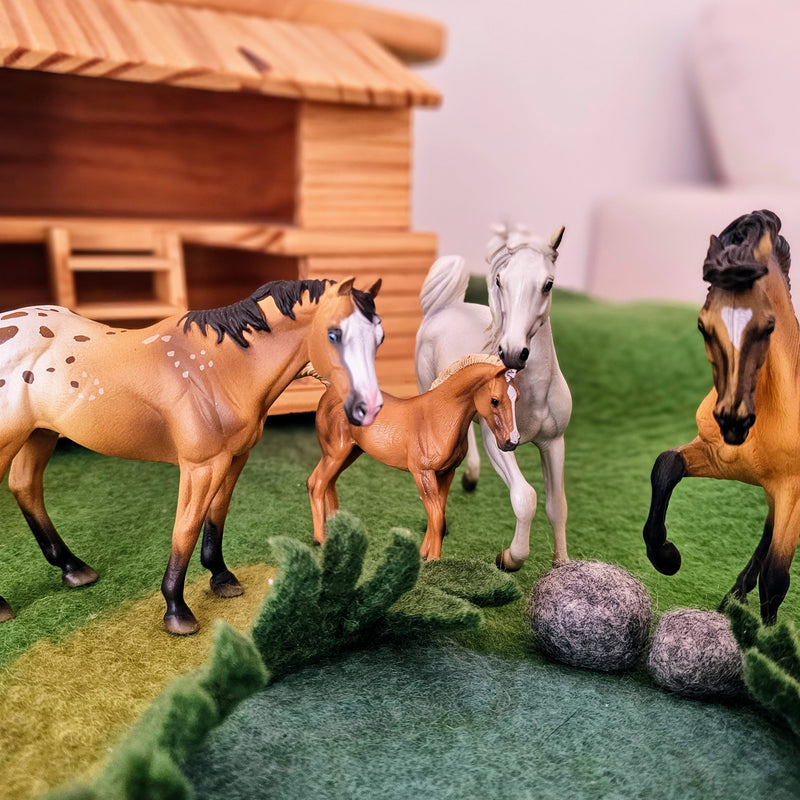 Horses Figurine Collection 5pc Gift Set by CollectA Animal Figurines 3yrs+