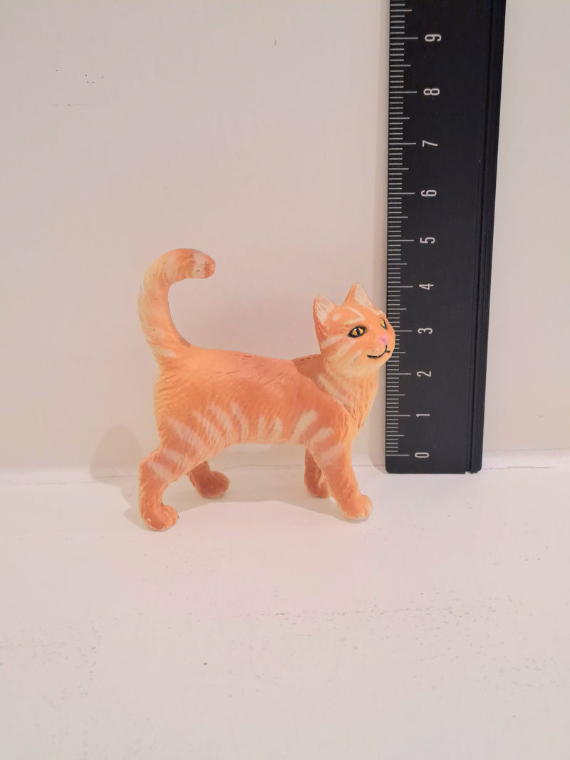 Tabby Cat Figurine by Safari Ltd Farm Collection Animal Figurines 3yrs+