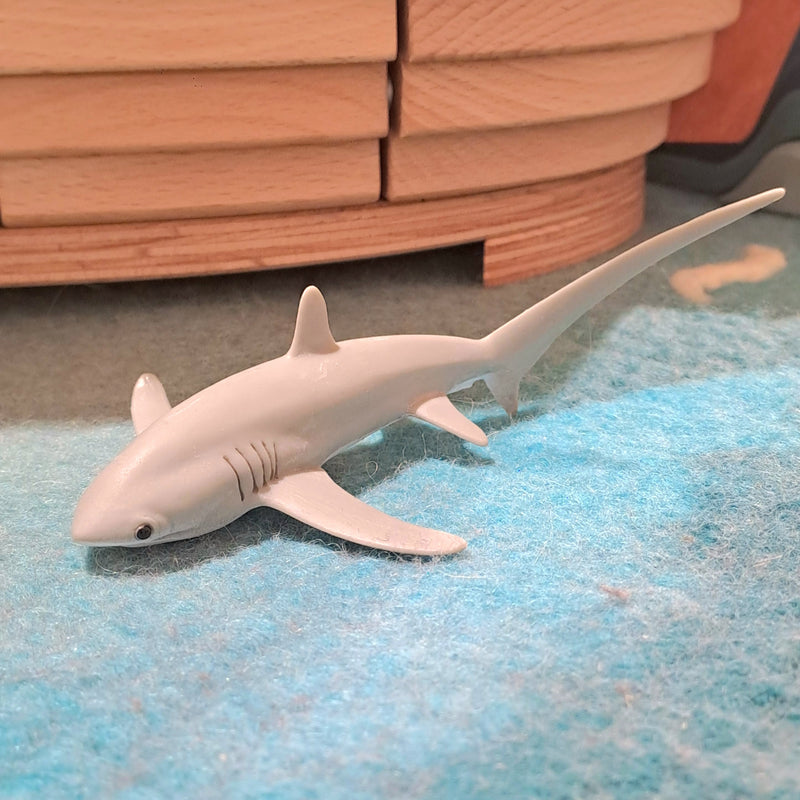 Thresher Shark Figurine by Safari Ltd Sea Life Collection Animal Figurines 3yrs+