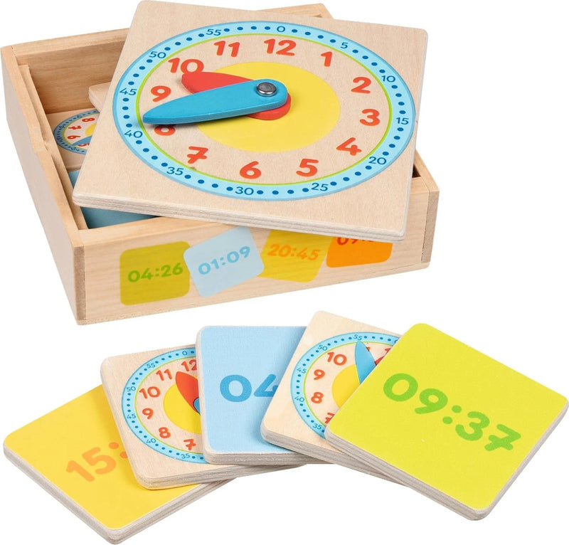 Goki Learn To Tell The Time Teaching Clock Set Early Math STEM Toys 5yrs+
