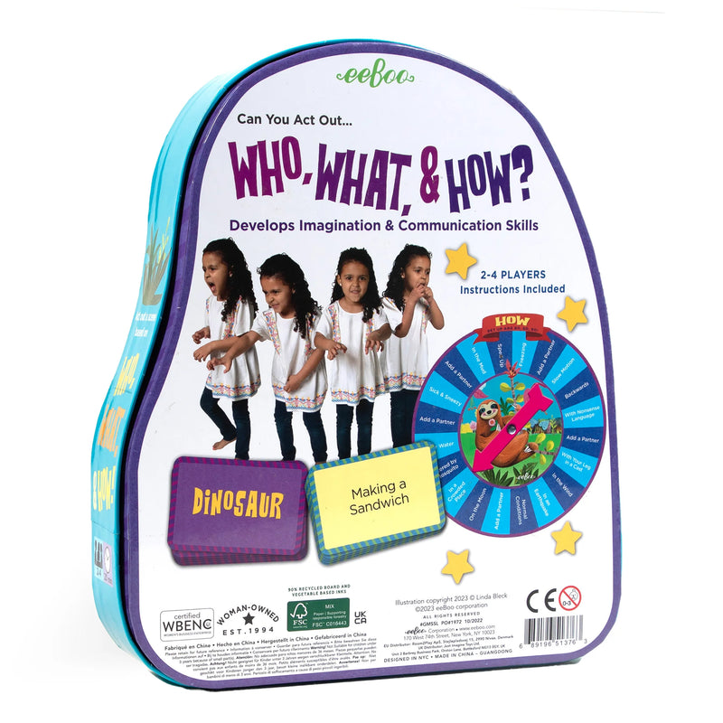 eeBoo Sloth in a Hurry Mindfulness Cognitive Board Games for Kids STEM Toys Retired 5yrs+