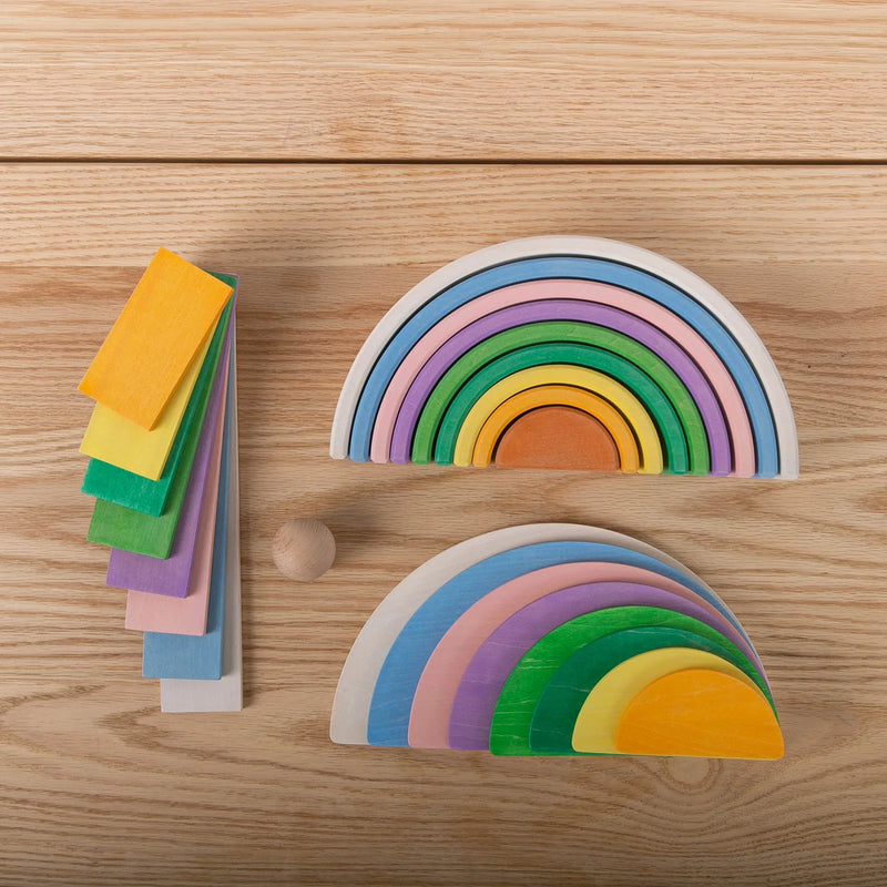 Wooden Semi Circle Four Seasons by Avdar Toys Waldorf Inspired Wooden Toys 3yrs+