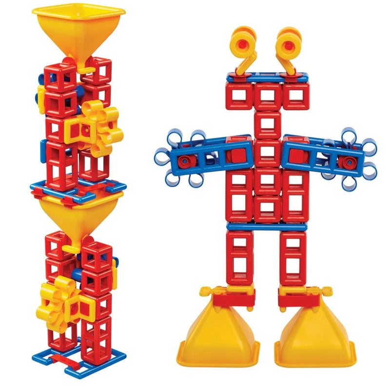 Mobilo Flow Advanced Set 134pc Creative Construction Toy Build Play Learn for Children STEM Cognitive Developmental Toys for Toddlers Best Seller 3yrs+