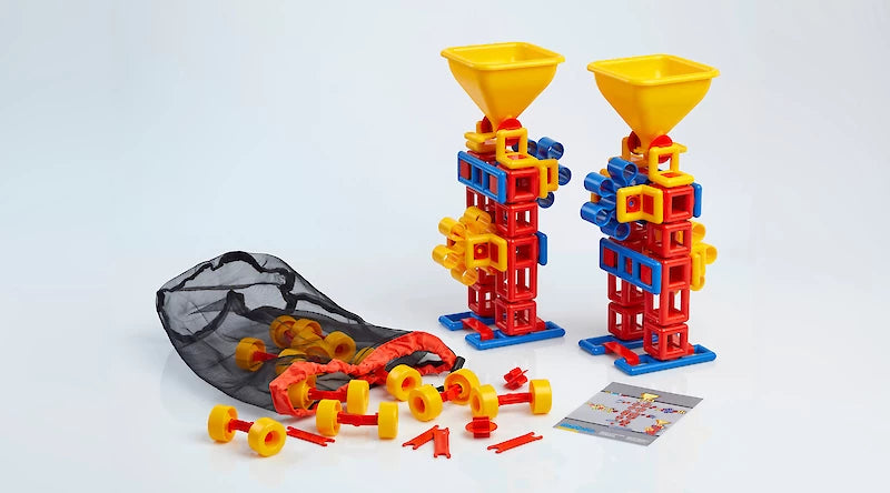 Mobilo Flow Advanced Set 134pc Creative Construction Toy Build Play Learn for Children STEM Cognitive Developmental Toys for Toddlers Best Seller 3yrs+