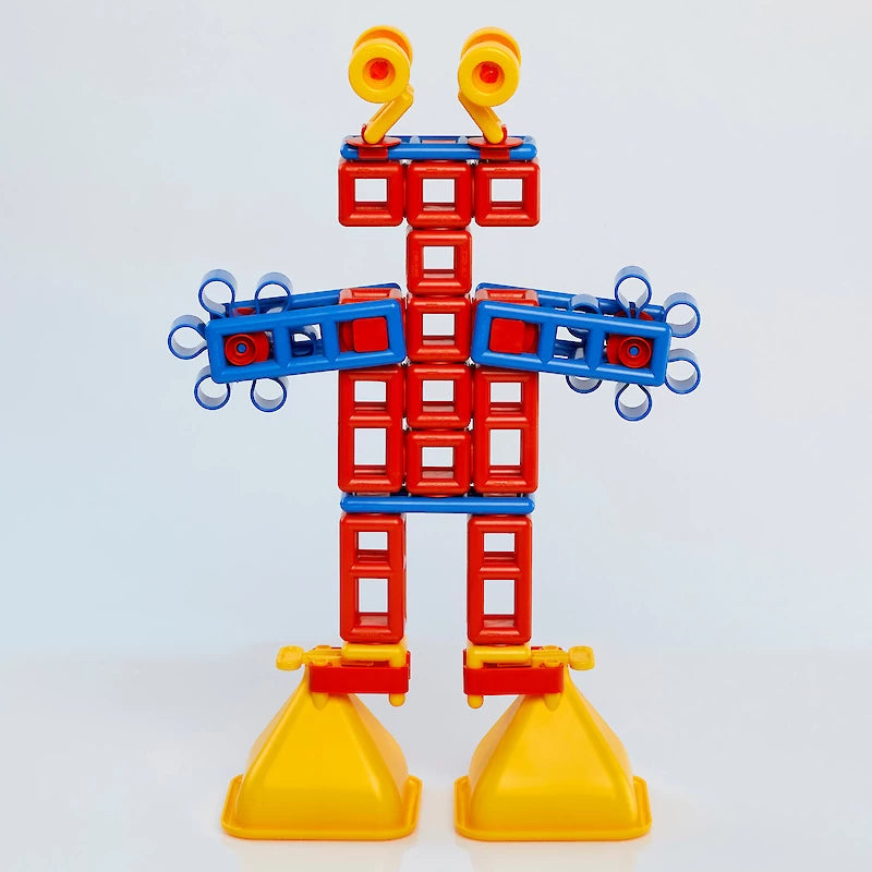 Mobilo Flow Advanced Set 134pc Creative Construction Toy Build Play Learn for Children STEM Cognitive Developmental Toys for Toddlers Best Seller 3yrs+