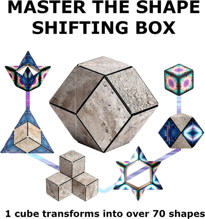 Shashibo Artist Series Assorted Shape Shifting Puzzle Box Fidget Travel Toys 8yrs+