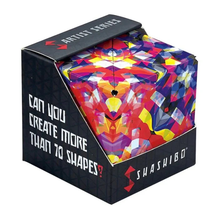 Shashibo Artist Series Assorted Shape Shifting Puzzle Box Fidget Travel Toys Sensory Toys Best Seller 8yrs+