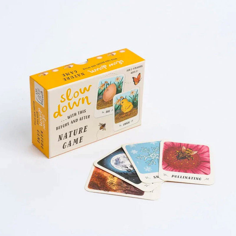 Slow Down With This Before ­and After Nature Game, Life Cycle, Sequencing for Early Literacy, Mindfulness Resources Card Games for Kids 3yrs+ by Magic Cat