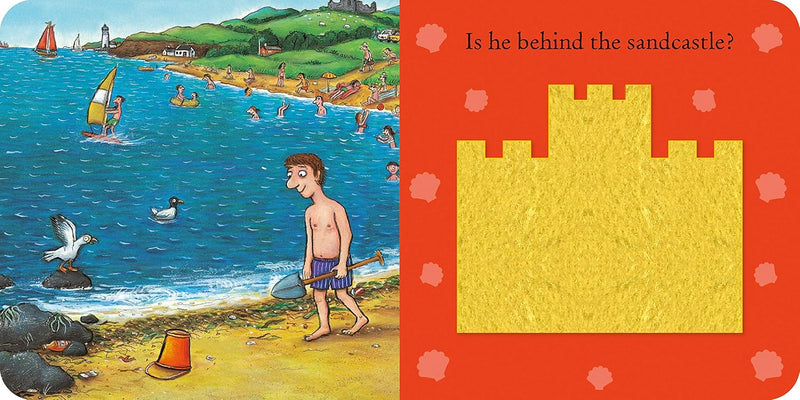 Stick Man Flip the Flap Board Book by Julia Donaldson and Alex Scheffler