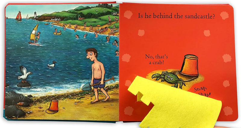 Stick Man Flip the Flap Board Book by Julia Donaldson and Alex Scheffler