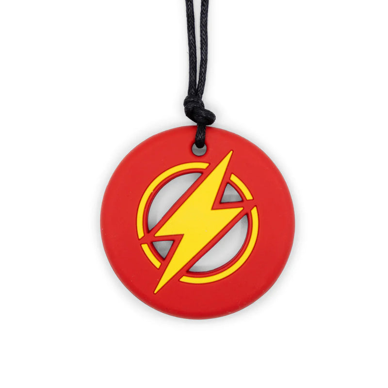 Jellystone Silicone Pendant Strike Energy Medium Chew Necklace 3yrs+