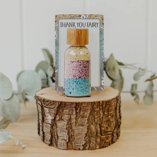 Thank You Fairy Magic Dust Sensory Toys by The Little Potion Co Fairy Unicorn and Castle Theme 3yrs+