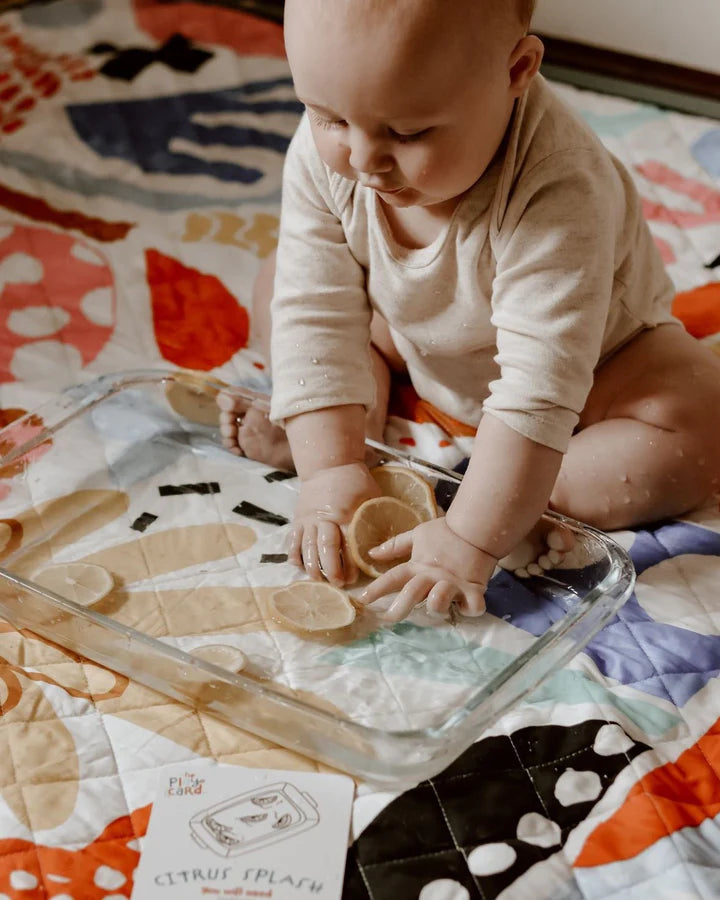 The Play Card Co The Sit Up Champion Play Ideas Card Best Seller 6-12 months