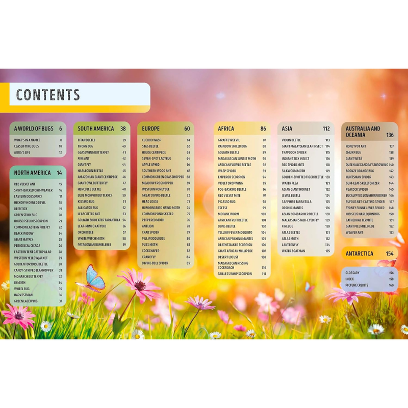 Lonely Planet Kids The Bugs Book (Hardcover): Meet Over 100 Incredible Creepy-Crawlies That Share Our Planet Kids Book