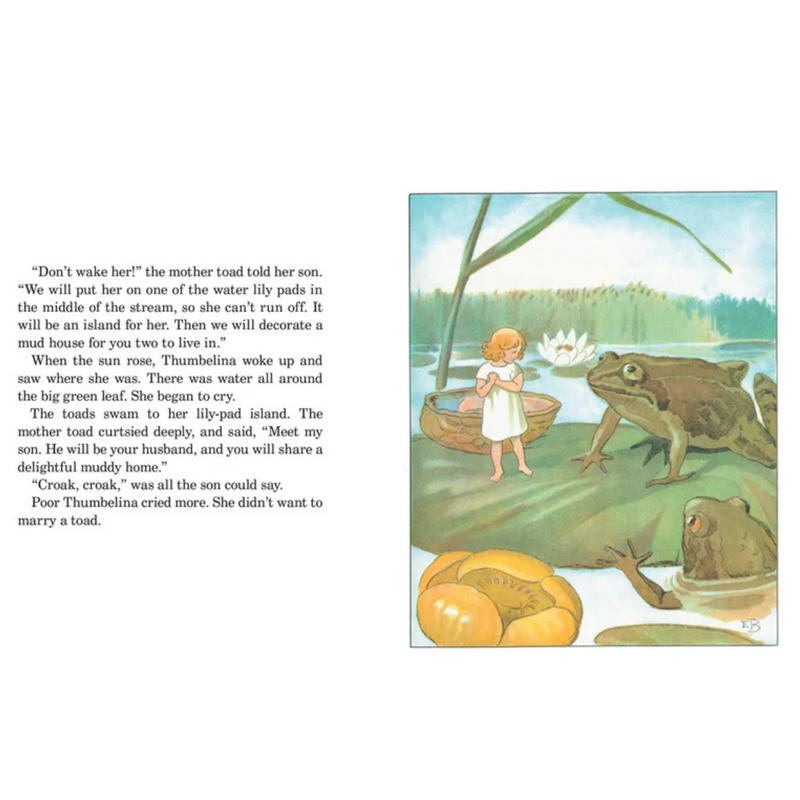 Thumbelina (Hardcover) by Elsa Beskow Kids Picture Book