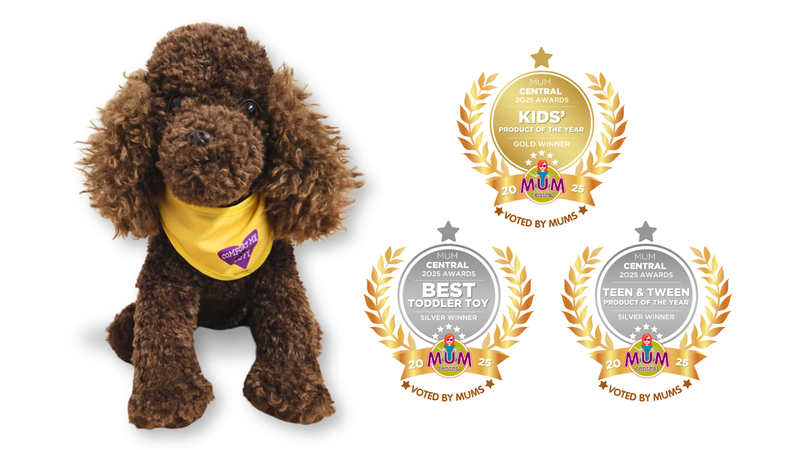 Poodle Soft Toy Kitty and I Comfort Me Raffy Talking Plush Toy for kids