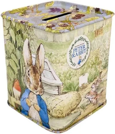 Peter Rabbit Money Box Tin Best Seller