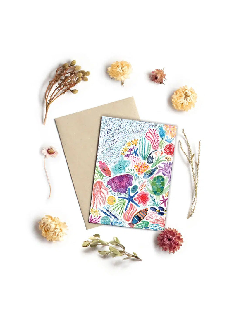 Great Barrier Reef Greeting Card By To The Trees